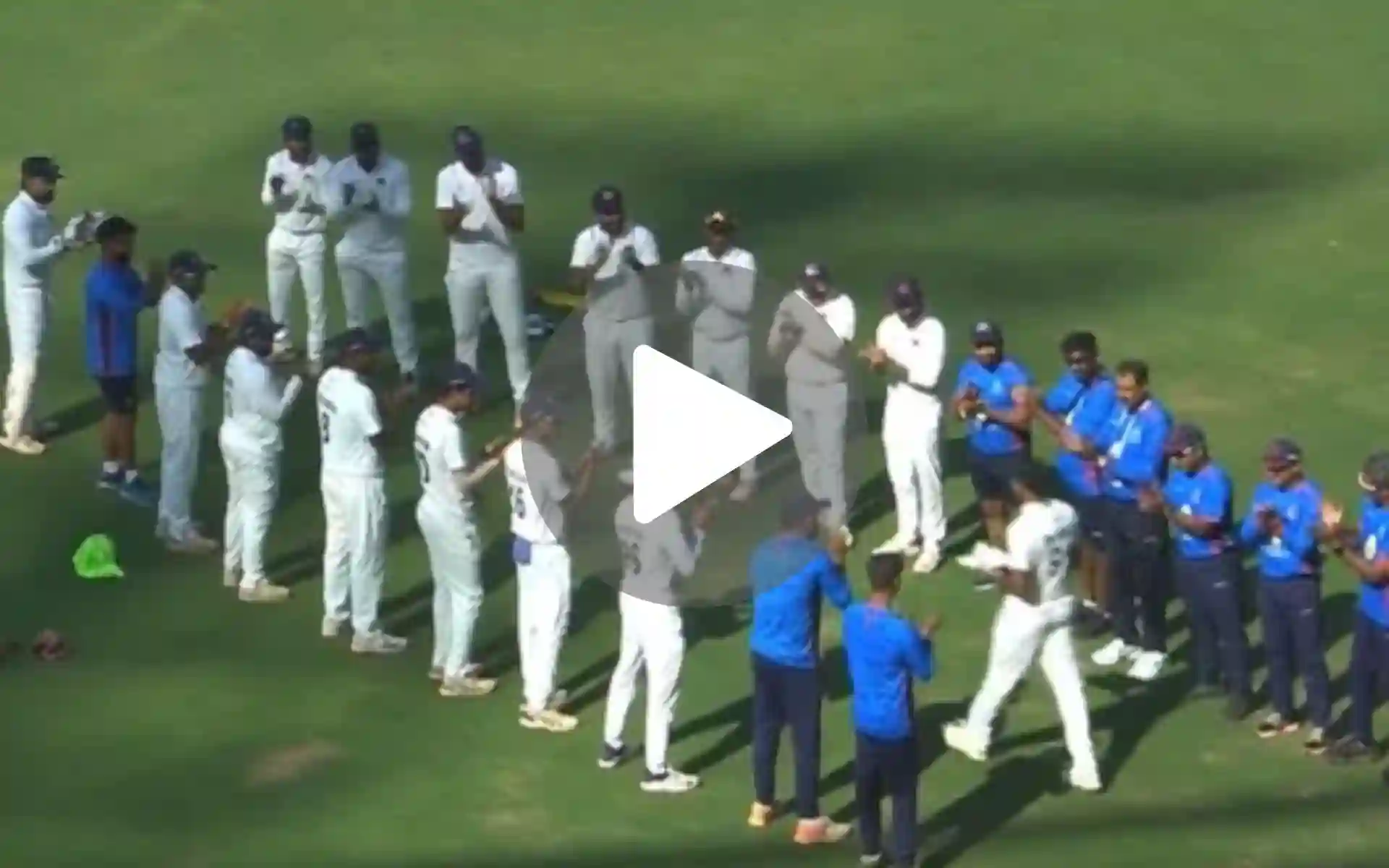 [Watch] Ajinkya Rahane-Led Mumbai Give 'Guard Of Honour' To Dhawal Kulkarni In Ranji Final